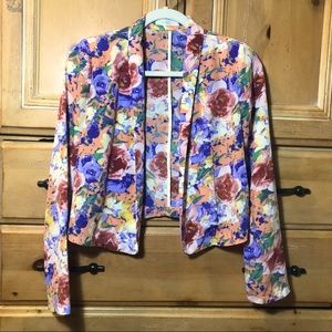 Floral Lush Blazer 2/$18
